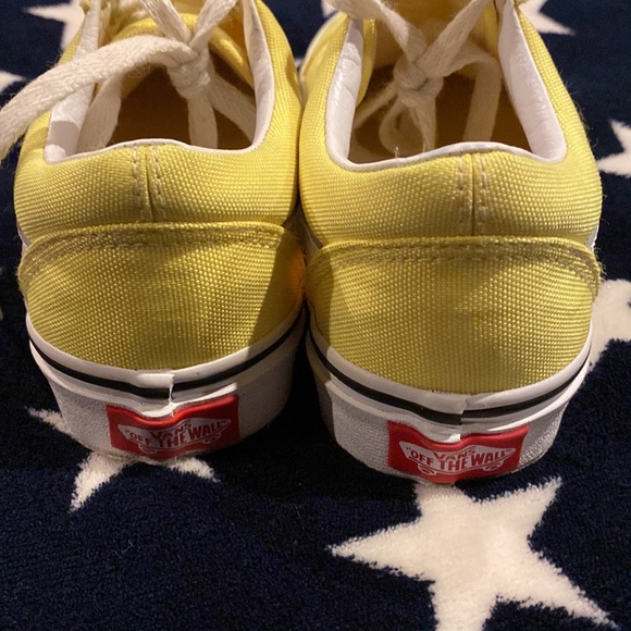 Vans unisex yellow mens size 4 OR Women’s 5.5 - Picture 4 of 6